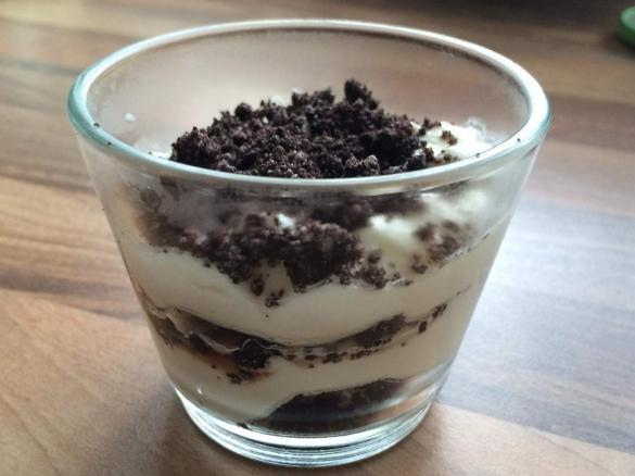 Oreo Dessert im Glas