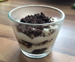 Oreo Dessert im Glas