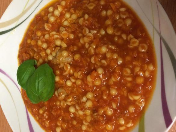 Tomatensuppe mit Fleischklößchen