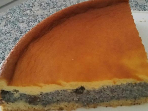 Mohnkuchen mit Schmand, nach Schwiegermutters Art