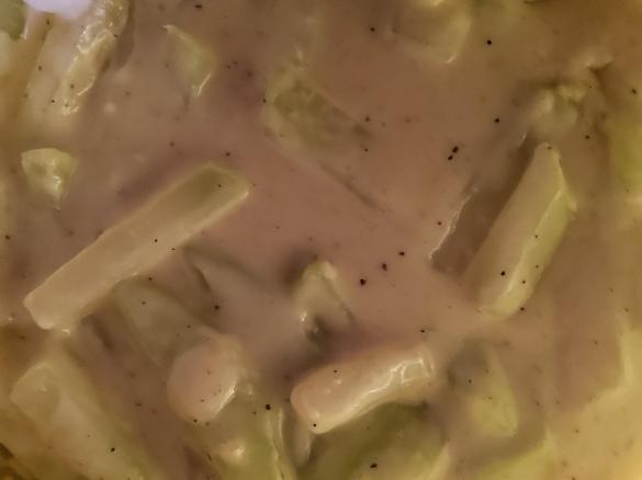 Seeteufel-Saltimbocca mit Wasabi-Kohlrabi