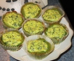 Bärlauch-Törtchen mit Ziegenfrischkäse