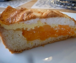 Pfirsich-Pudding-Kuchen