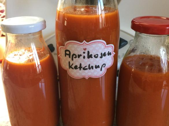 Aprikosen-Ketchup