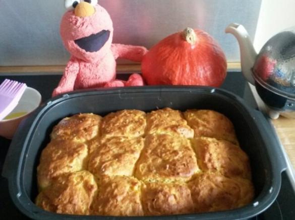 Kürbis-Buchteln vegan