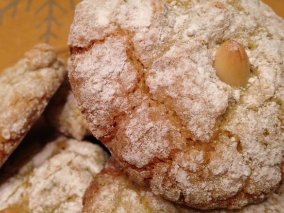 Weiche saftige Mandelkekse aus Sizilien