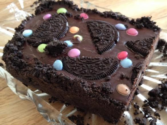 Oreo-Keks-Kuchen á la "kalter Hund"