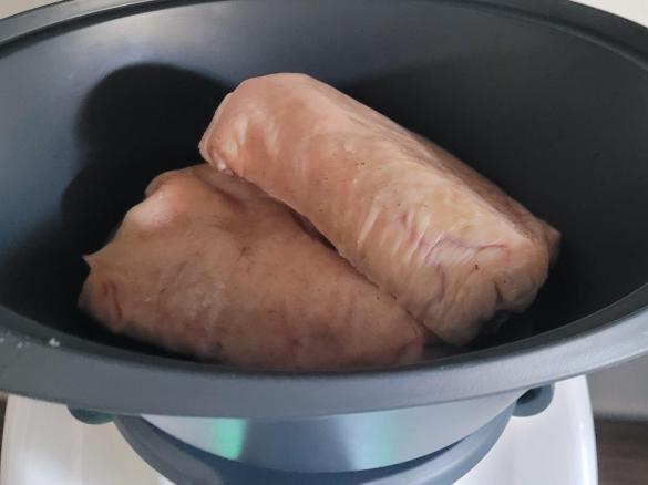 Eisbein mit Senfsoße