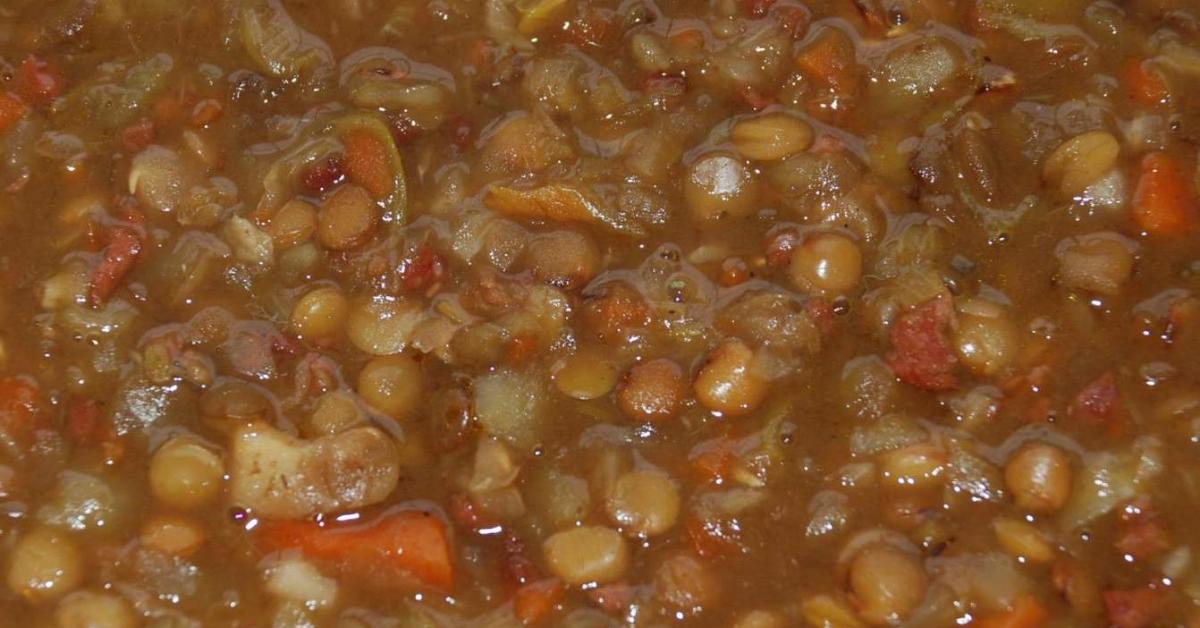 Linsensuppe mit Malzbier und Balsamico von MuckTm31. Ein Thermomix ... Linsensuppe mit Malzbier und Balsamico von MuckTm31. Ein Thermomix ...