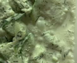 Gurkensalat mit Dill