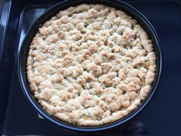 Apfelkuchen mit Apfelmus