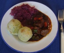 Malzbiergulasch
