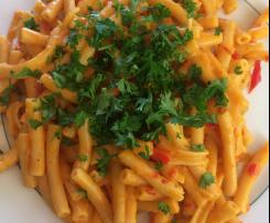 All in one Paprika Sahne Nudeln
