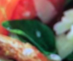 Shrimps - Misch - Salat mit Senf-Dill-Sauce