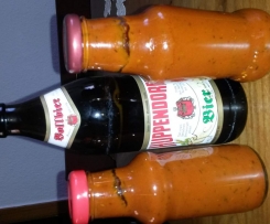 Variation von Grillsauce "Die Göttliche" Bier