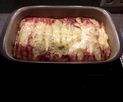 Kartoffel-Hack-Auflauf im Speckrand