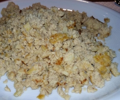 Himmlisch süßes Apfel-Zimt-Rührei (low carb, metabolisch)