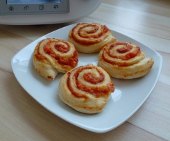 Pizzaschnecken, Partyschnecken - Rezept des Tages 08.07.16 - Fingerfood
