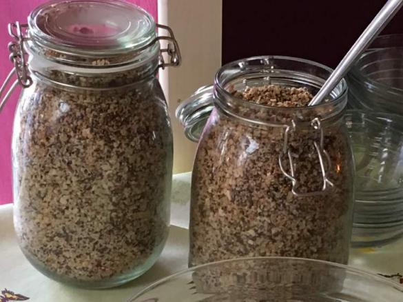 Knuspermüsli auf Vorrat
