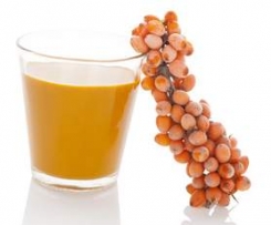 Sanddorn-Kefir-Drink (Fettkiller)