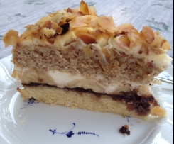 Variation Bananen-Split-Torte