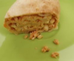 Vegetarischer Strudel (Variantion vom Hackfleischstrudel)