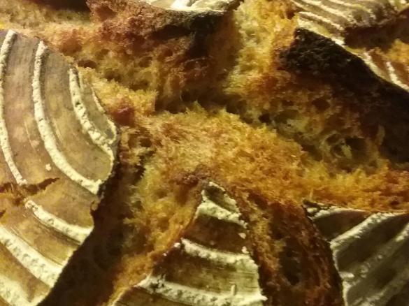 Kartoffelbrot mit Sauerteig