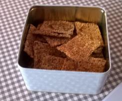 Skandinavisches Knäckebrot