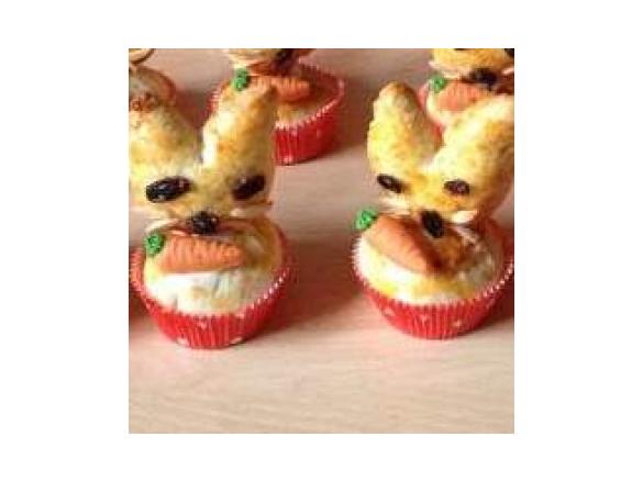 Osterhasenmuffins
