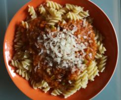 Schnelle Linsenbolognese