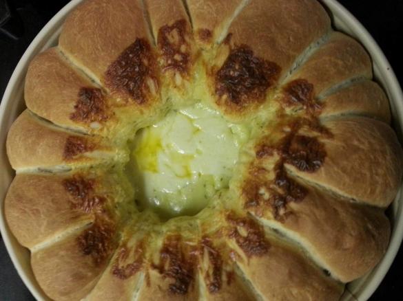 Brötchen mit Käsedip à la Thermiküche Maichingen