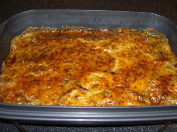 Überbackene Kasseler-Schnitzel