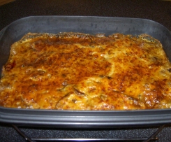 Überbackene Kasseler-Schnitzel