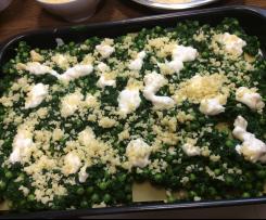 Spinatlasagne für viele