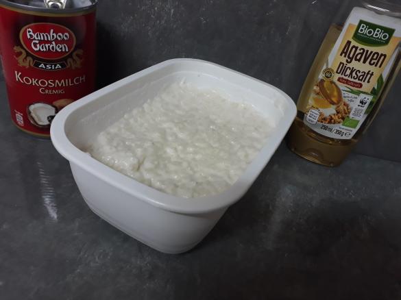 Variation Milchreis mit Kokosmilch