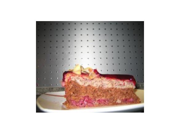 Makronen-Kirschkuchen