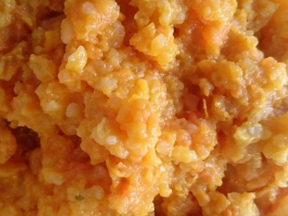 Risotto mit Süßkartoffeln (ohne Alkohol)