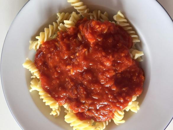 Tomatensauce für Spirellis