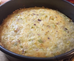 Lauch-Hähnchen-Tarte