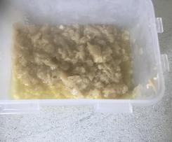 Zwiebelpaste