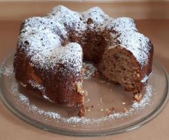 Apfel-Walnuss Kuchen mit Zimt