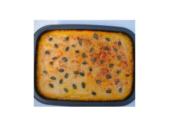 Kürbis-Kartoffel-Auflauf überbacken