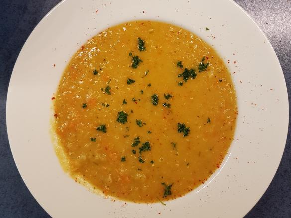 Orientalische Rote Linsensuppe