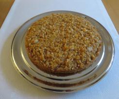 Apfelkuchen mit Birkenzucker