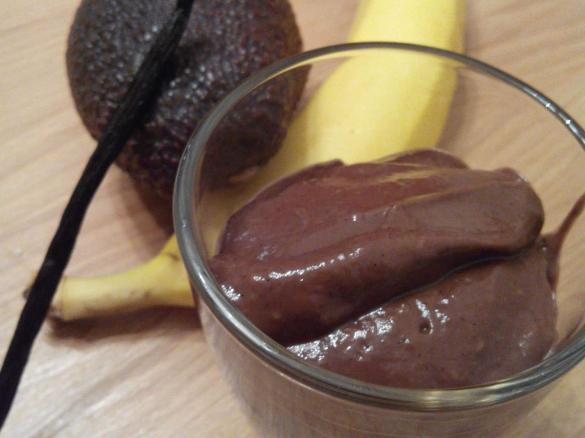 Schokocreme Schokopudding raw + clean + cleaneating + vegane Variation