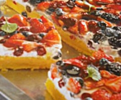 Beerenkuchen vom Blech