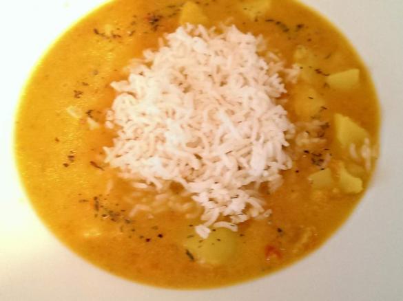 Kartoffel-Tomaten-Curry