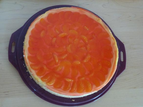 Variation von Mandarinen-Schmandkuchen