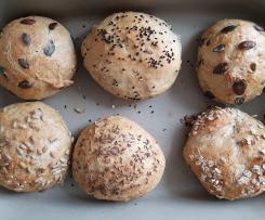 Brötchen bzw. Brot (2 Stk.) à la Goißkepfle /