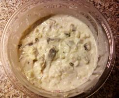 Weißer Heringssalat